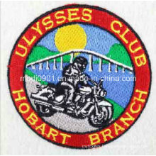 Circle Garment Logo Embroidery Badge High Quality